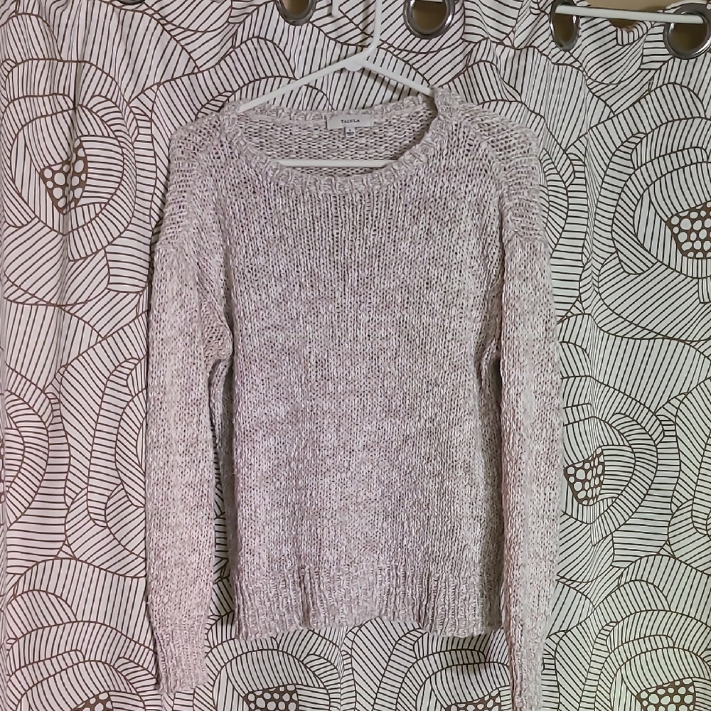 Talula Heathered Cream Sweater